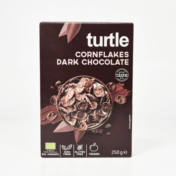 Maisihelbed mõrušokolaadis 250g Turtle