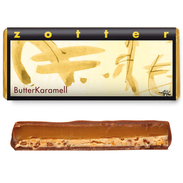 Käsitööšokolaad "Võikaramell" 70g Zotter