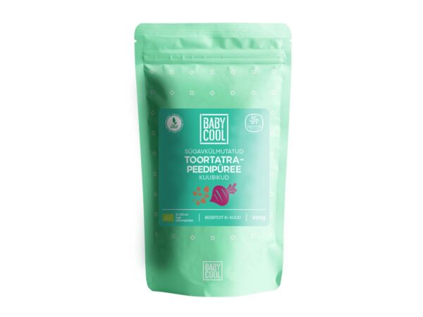 Toortatra-peedipüree kuubikud (külmutatud) 200g Babycool