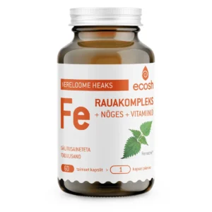 Rauakompleks+nõges+vitamiinid 60 kapslit Ecosh