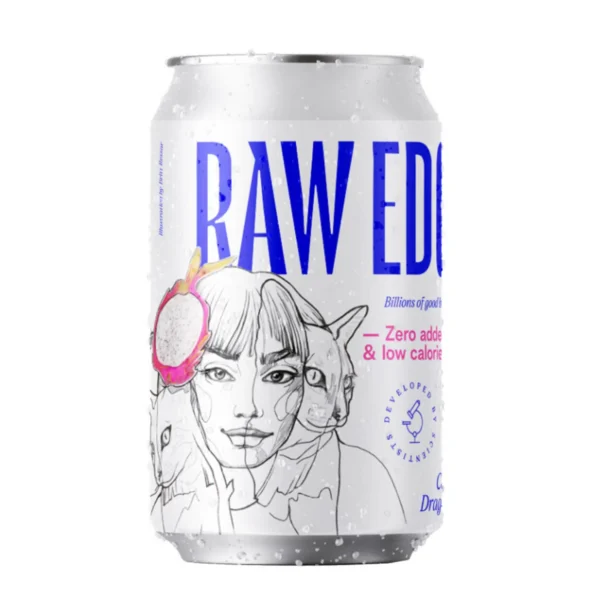 Porgandi ja draakonivilja fermenteeritud funktsionaalne jook 330ml (tavatoode) Raw Edge