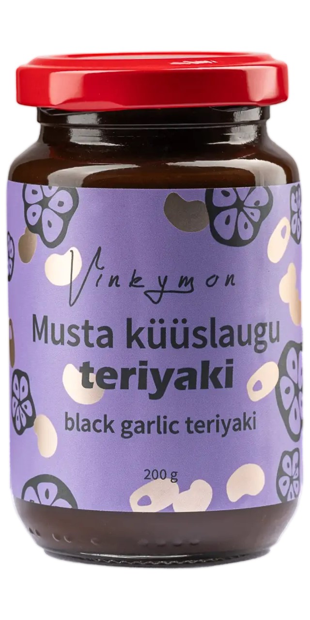 Musta küüslaugu teryaki (tavatoode) 200g Vinkymon