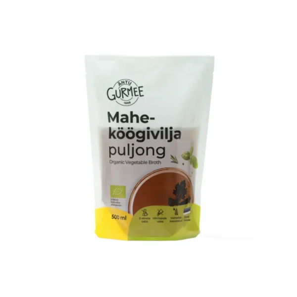 Köögiviljapuljong 500ml Äntu Gurmee