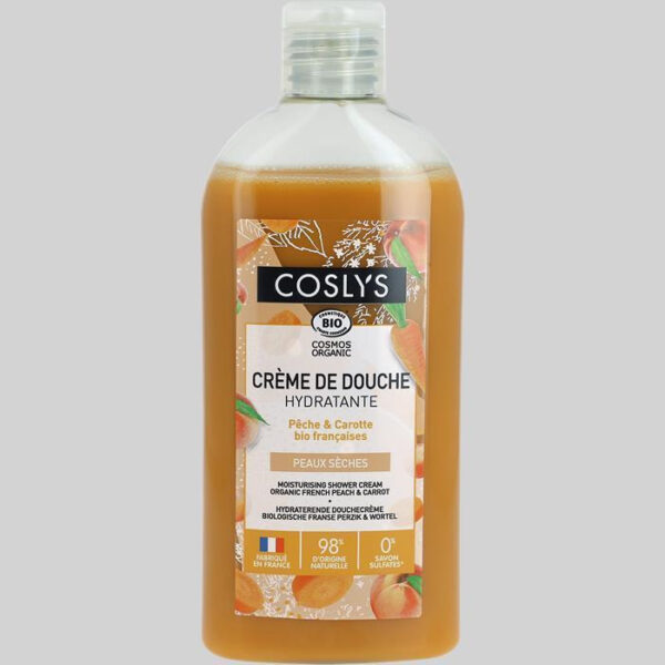 Niisutav dušikreem virsik-porgand 250ml Coslys