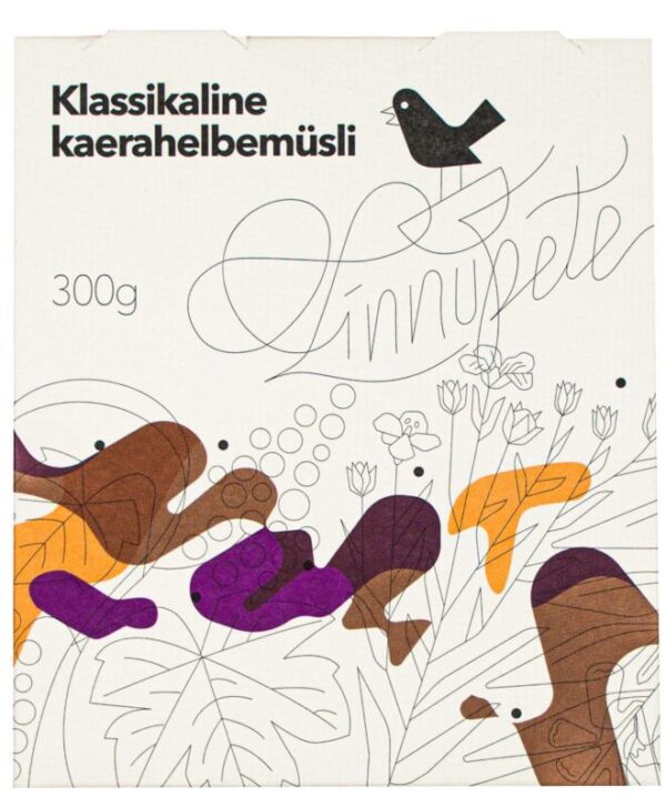 Klassikaline kaerahelbemüsli (tavatoode) 300g Linnupete