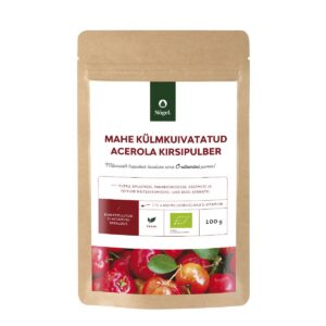 Külmkuivatatud acerola kirsipulber 100g Nögel