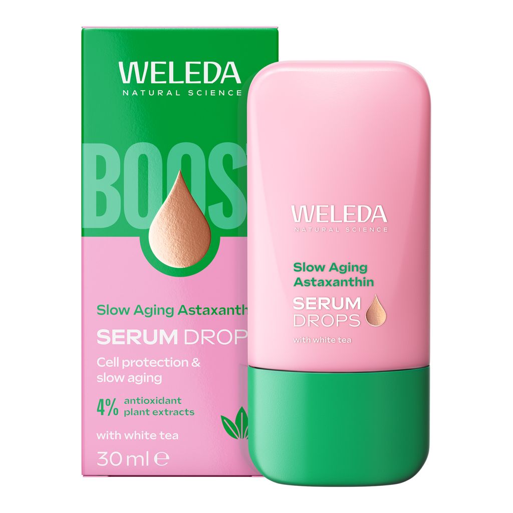 Naha vananemist aeglustavad astaksantiiniga seerumtilgad 30ml Weleda