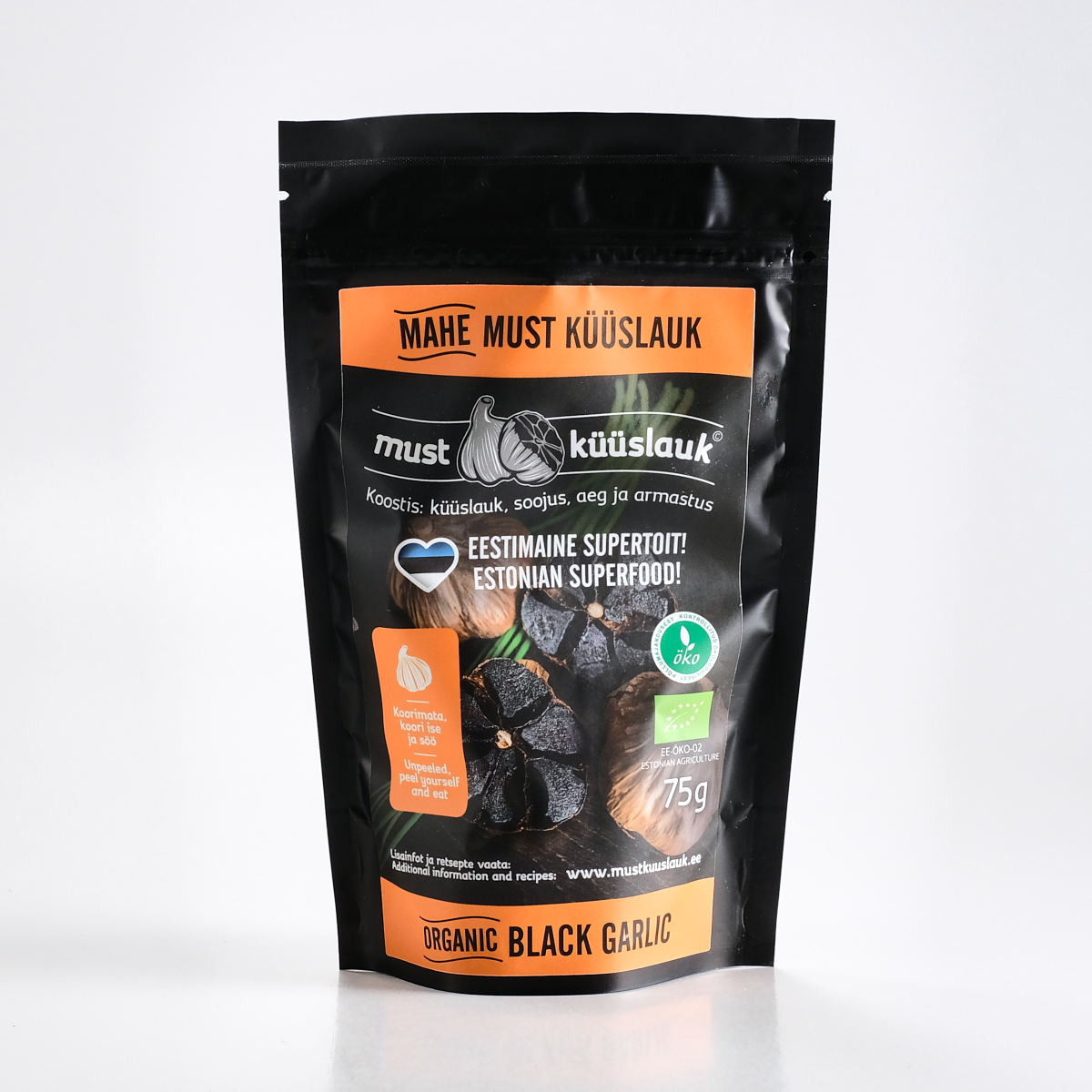 Must küüslauk 75g Must Küüslauk OÜ