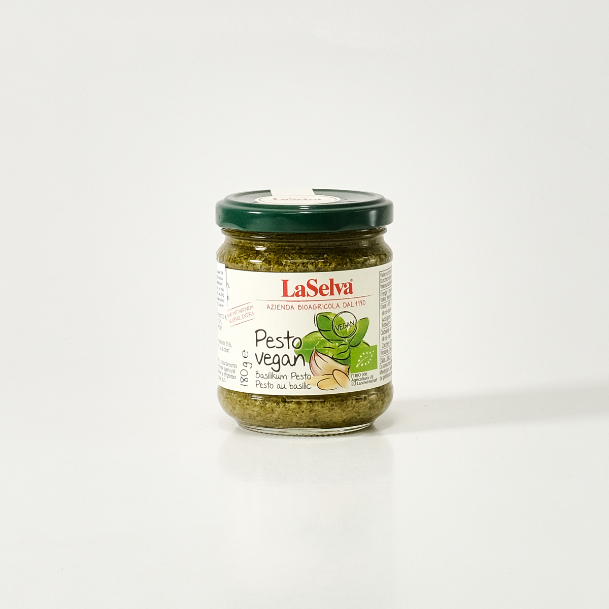 Pesto vegan (basiilikupesto) 180g LaSelva