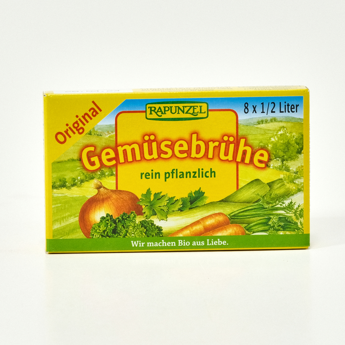 Köögiviljapuljongi kuubikud 8x10,5g Rapunzel