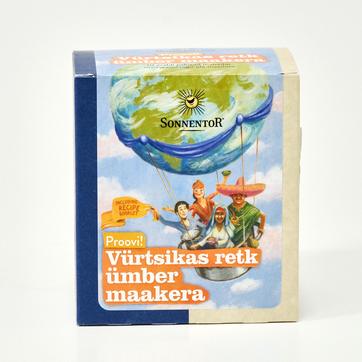 Vürtsikas retk ümber maakera (10 erinevat maitseainesegu) 50g Sonnentor